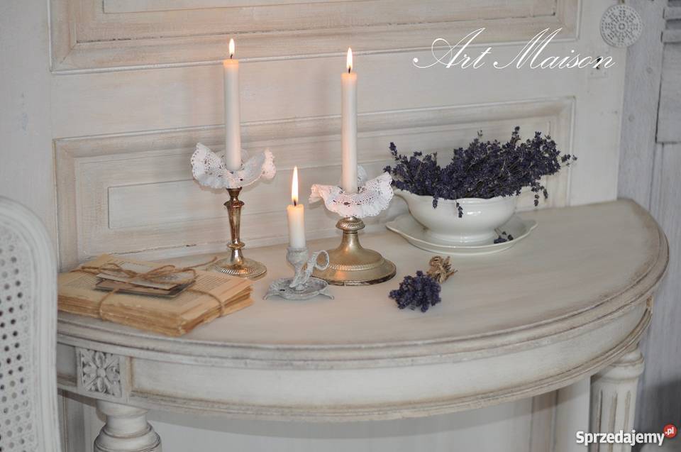 KONSOLA W STYLU SHABBY CHIC Antyki, Sztuka, Kolekcje zachodniopomorskie Szczecin