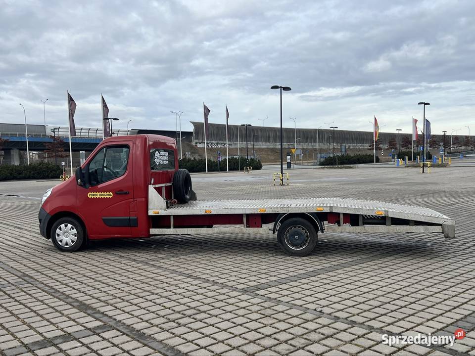 Renault Master Autolaweta 23 dCi 163 2014 Najazd dolnośląskie Wrocław