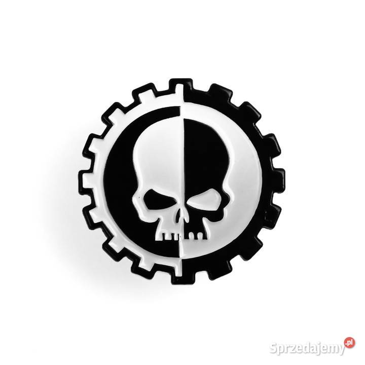 Adeptus Mechanicus 6 Metal Przypinka Warhammer Kultura i Rozrywka