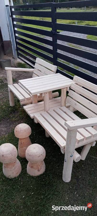 Meble ogrodowe studnie ogrodowe leżaki grzybki z podkarpackie Wydrze