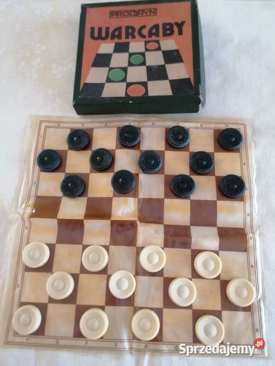 Gra planszowa warcaby firmy PRODRYN Łódź sprzedam
