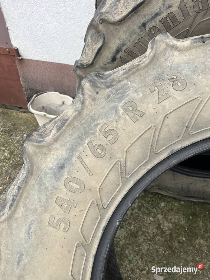 Sprzedam opony do traktora rozmiar 54065R 28 Opony rolnicze łódzkie