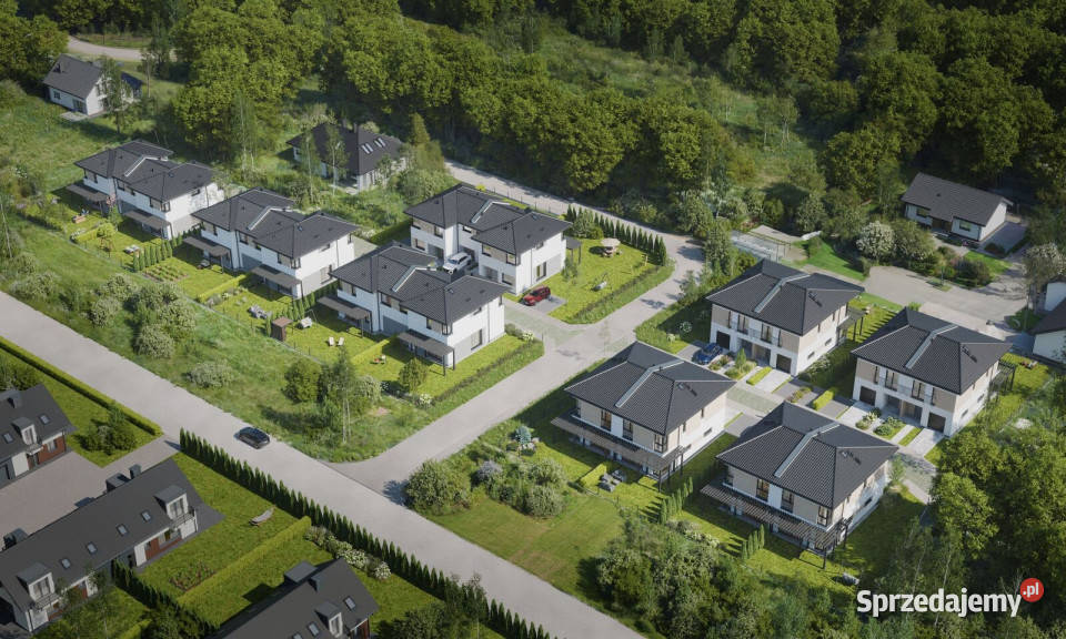 Nowy dom bliźniak w Łazach 23A bez PCC mazowieckie Łazy