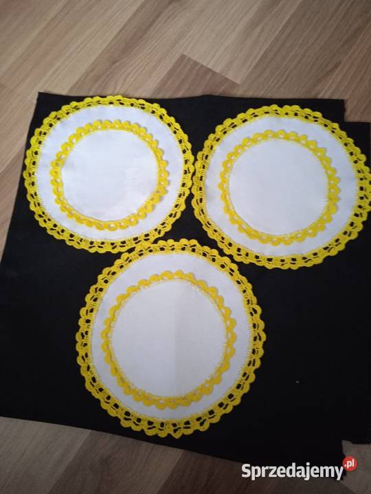 Podkładki ręcznie obrabiane Handmade Pabianice sprzedam