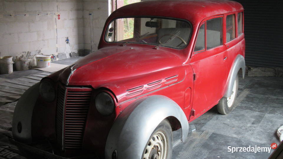 Renault 11 l Juvaquatre Fourgonnette 1951r Pali manualna Sulechów