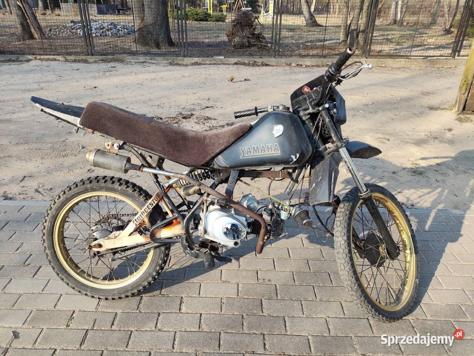 Yamaha dt 50 zmieniony silnik
