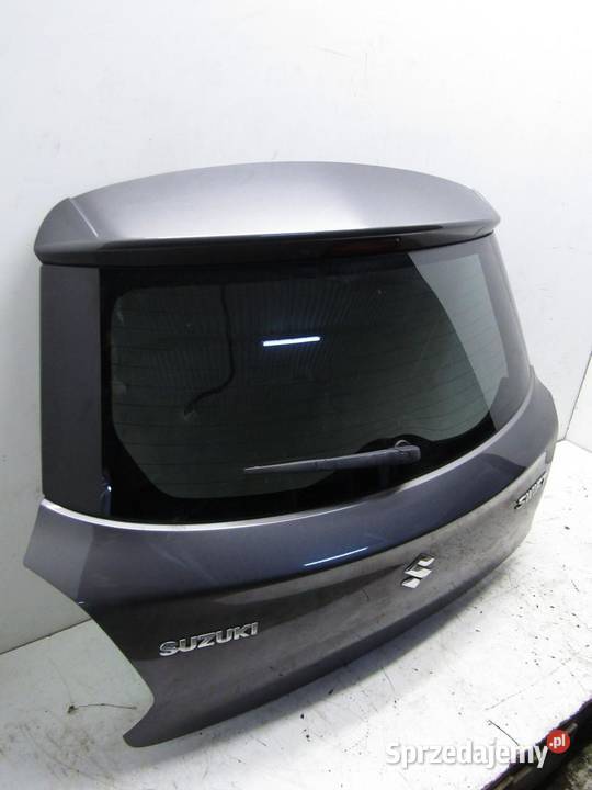 KLAPA BAGAŻNIKA TYLNA TYŁ ZMW SUZUKI SWIFT VI osobowe