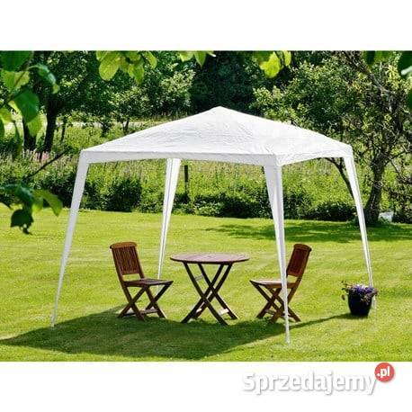 PAWILON OGRODOWY DUŻY biały SOLIDNY 3x3m Architektura ogrodowa Opole