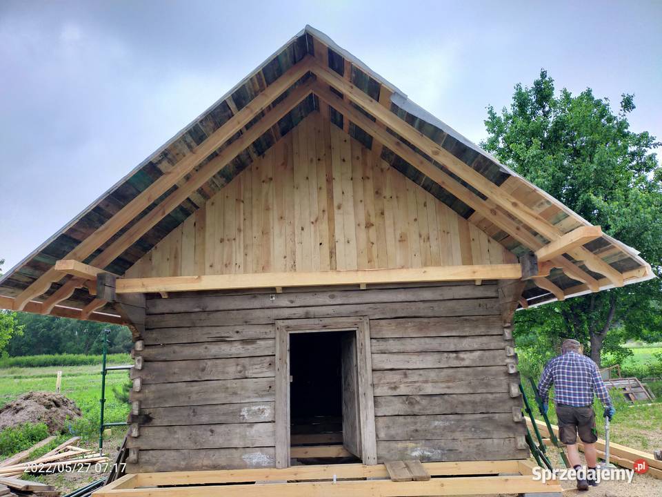 Przenoszenie domów drewnianych Kowalków-Kolonia
