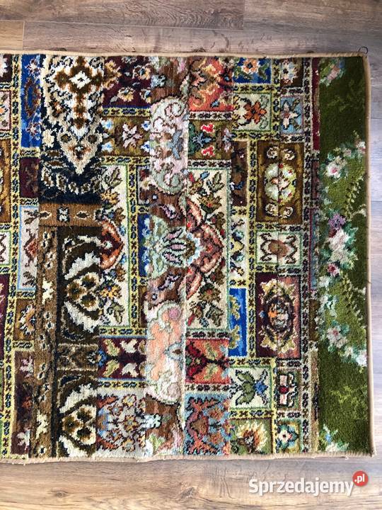 Unikatowy wiszący gobelin lata 70 XXw PRL Kraków