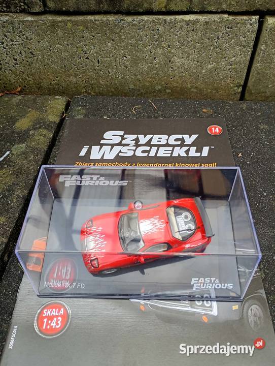 MAZDA RX7 FD 1993 fast furious deagostini 143 mazowieckie
