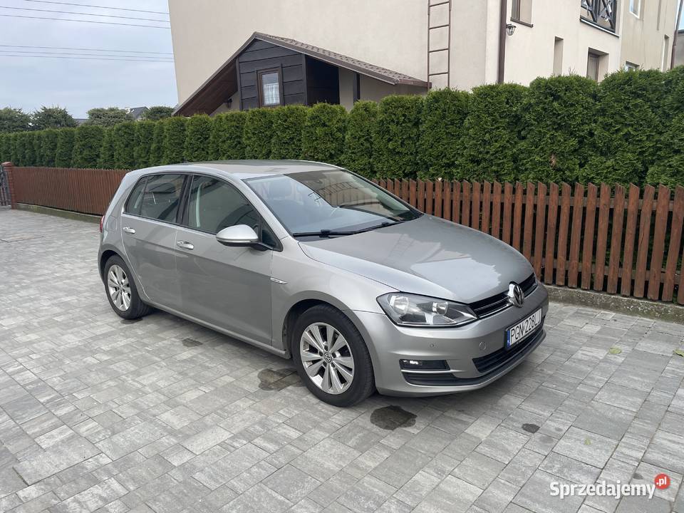 Volkswagen Golf 16 TDI BlueMotion 2015 Rok produkcji 2015 wielkopolskie Żydowo sprzedam