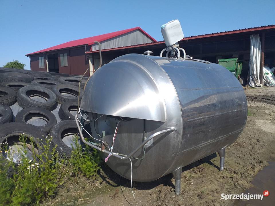 Zbiornik na mleko schładzalnik 2500l Zero Godacze