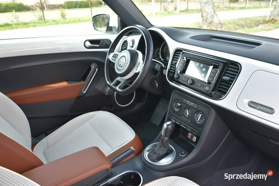 Volkswagen Beetle 18TSi 180 DSG 2015r Skóra NAVi możliwa zamiana Kampinos