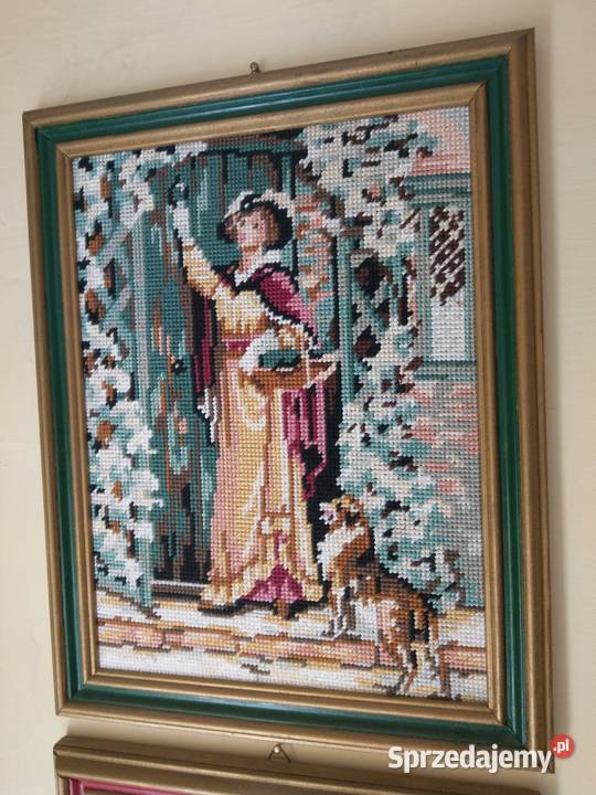 OBRAZ HAFTOWANY W RAMIE Częstochowa
