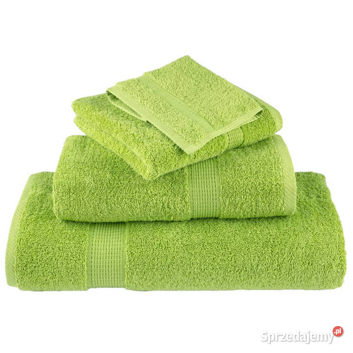 Ręczniczki premium SOLUND 4 zielone 30x30 600 g mazowieckie
