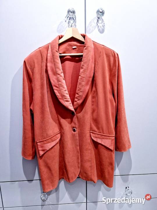 Damski żakiet w dużym rozmiarze 54 Marynarki i żakiety Moda i Styl Dąbrowa Górnicza sprzedam