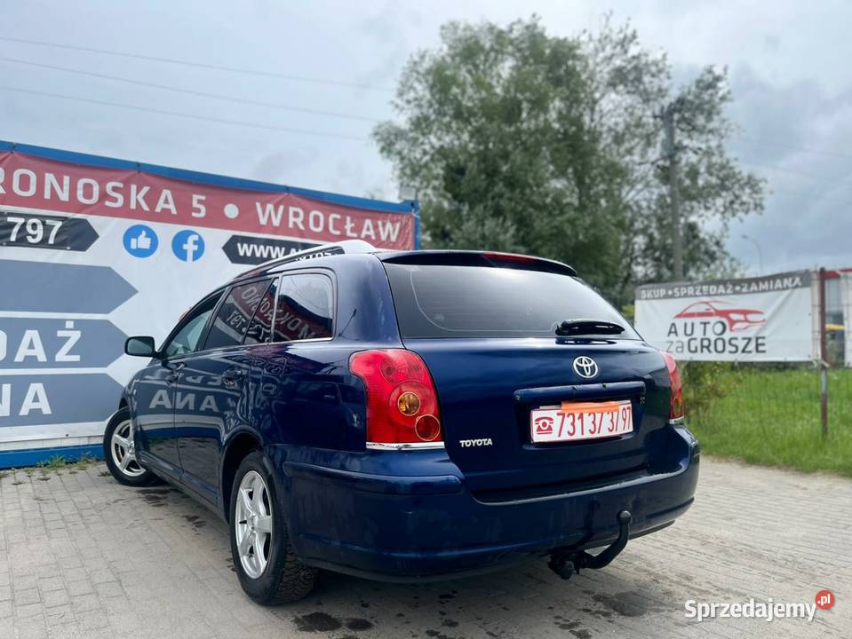 Toyota Avensis 18 Benzyna Alufelgi Klimatyzacja Wrocław