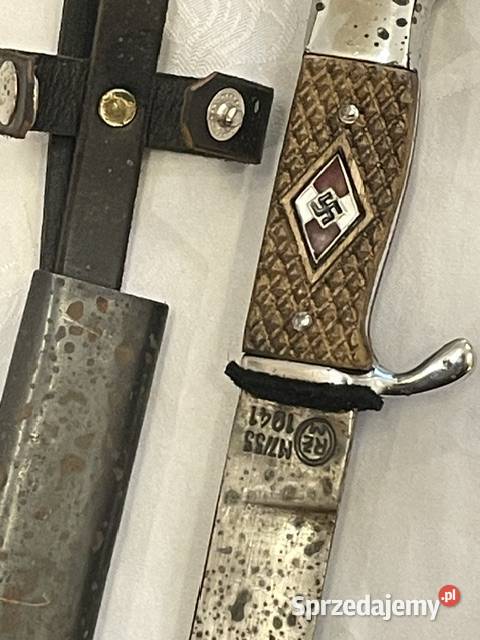 Niemiecki nóż z okresu II wojny światowej z Kraków sprzedam
