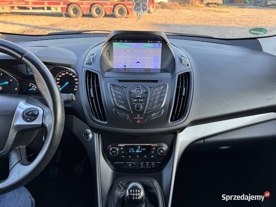 Ford Kuga 16 BENZYNA Klimatronik Nawigacja ogranicznik prędkości Konin sprzedam