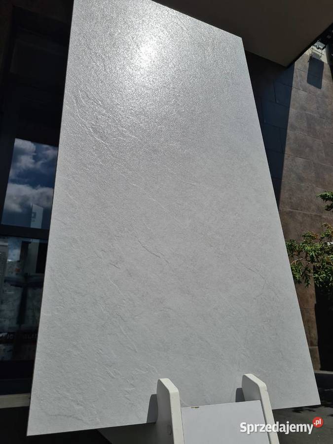 PŁYTKA GRES SLATE WHITE SUGAR LAPPATO 60X120 Opoczno