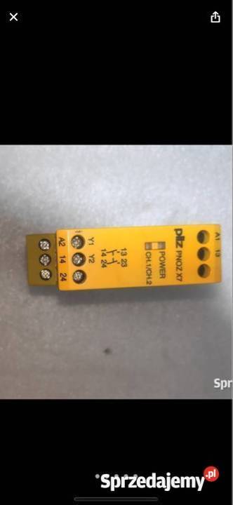 Wylacznik awaryjny Pilz 24VACDC 2no PNOZ X7 Gliwice