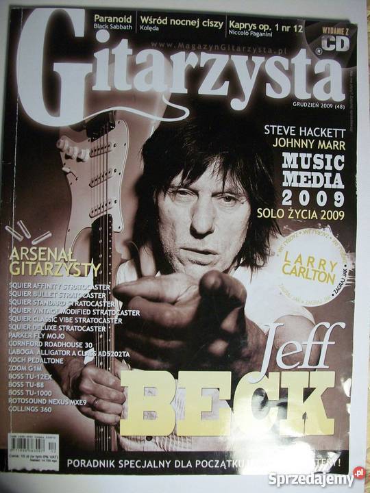 GITARZYSTA 2009 12 GRUDZIEŃ BECK JEFF Warszawa