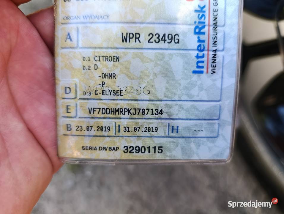Citroen CElysee pierwszy właściciel Pruszków