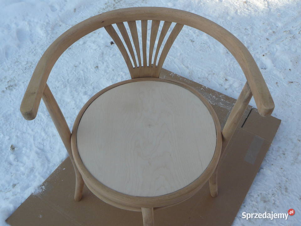 Stare krzesła gięte sygnowane małopolskie Nowy Sącz