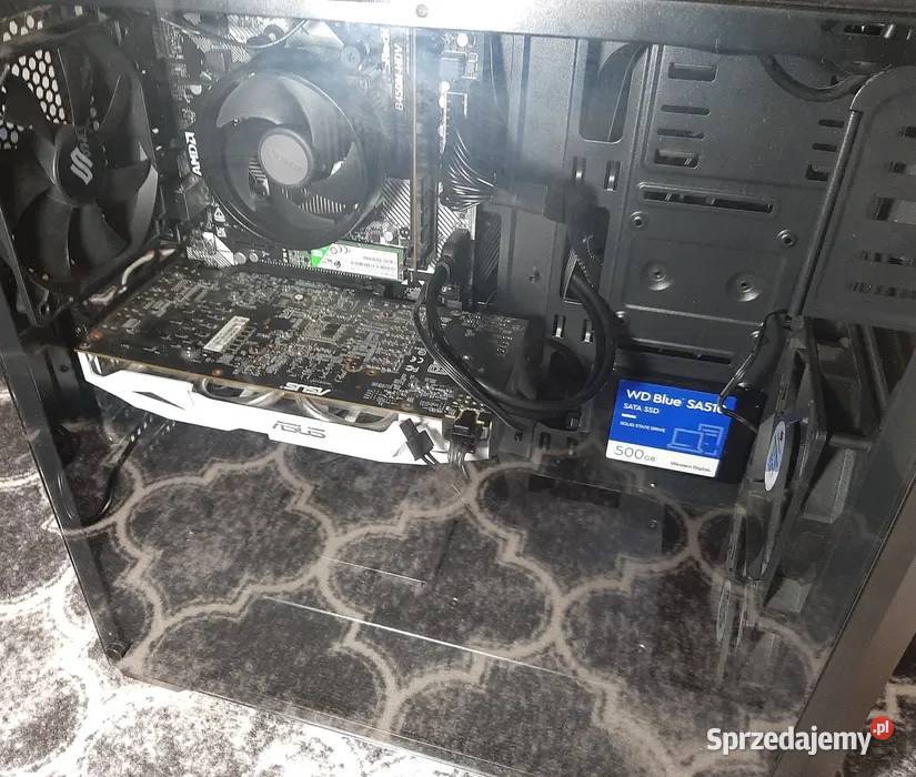Komputer Gaming Ryzen 5 2600 gtx 1060 16gb ram Liczba rdzeni procesora 6 pomorskie Gdynia