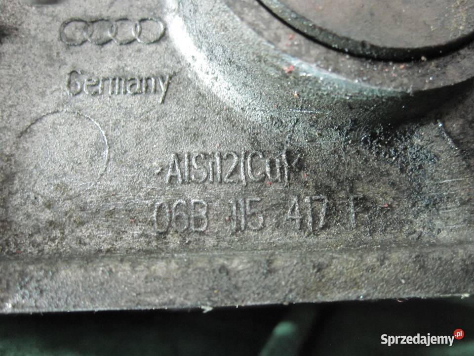 AUDI A4 20B ALT 05r 166 podstawa filtra oleju
