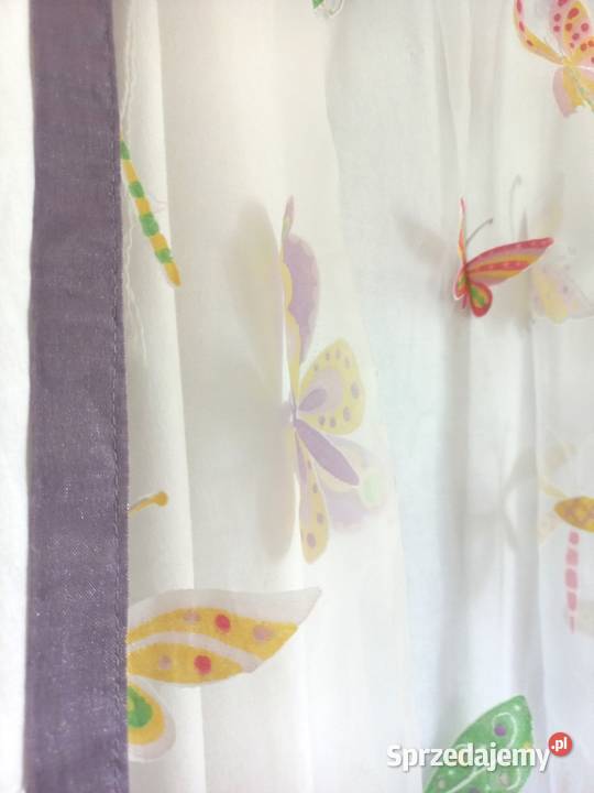 FIRANKA dziewczęca Motyle 265x203h stan Białystok