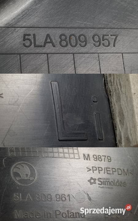 SKODA ENYAQ IV NADKOLE LEWY PRZÓD 5LA809961 osobowe Pleszew sprzedam