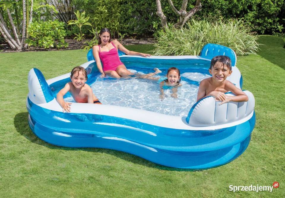 Basen ogrodowy z siedzeniami 229x229 Intex 56475 Bielsk Podlaski sprzedam