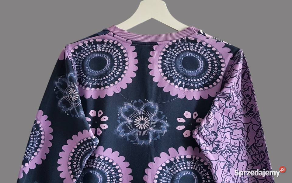 Damska fioletowa dresowa bluza z długim rękawem Rozmiar 38(M) małopolskie Chrzanów