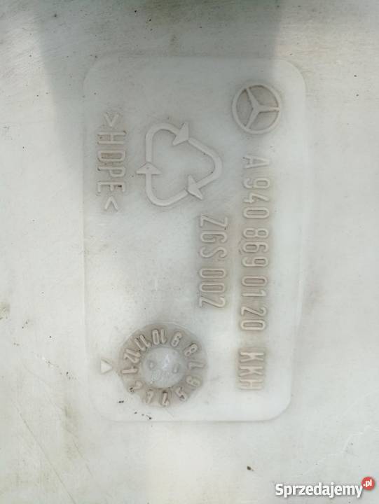 MERCEDES ATEGO AXOR ZBIORNIK PŁYNU A9408690120 ciężarowe Rzędowice