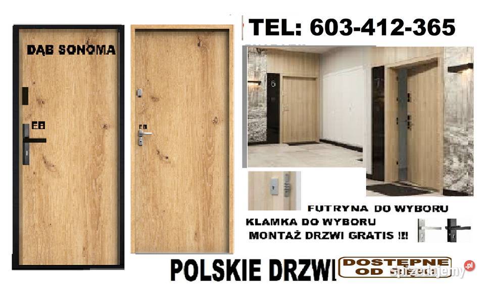 Drzwi zewnętrzne antywłananiowe z montażem Bochnia