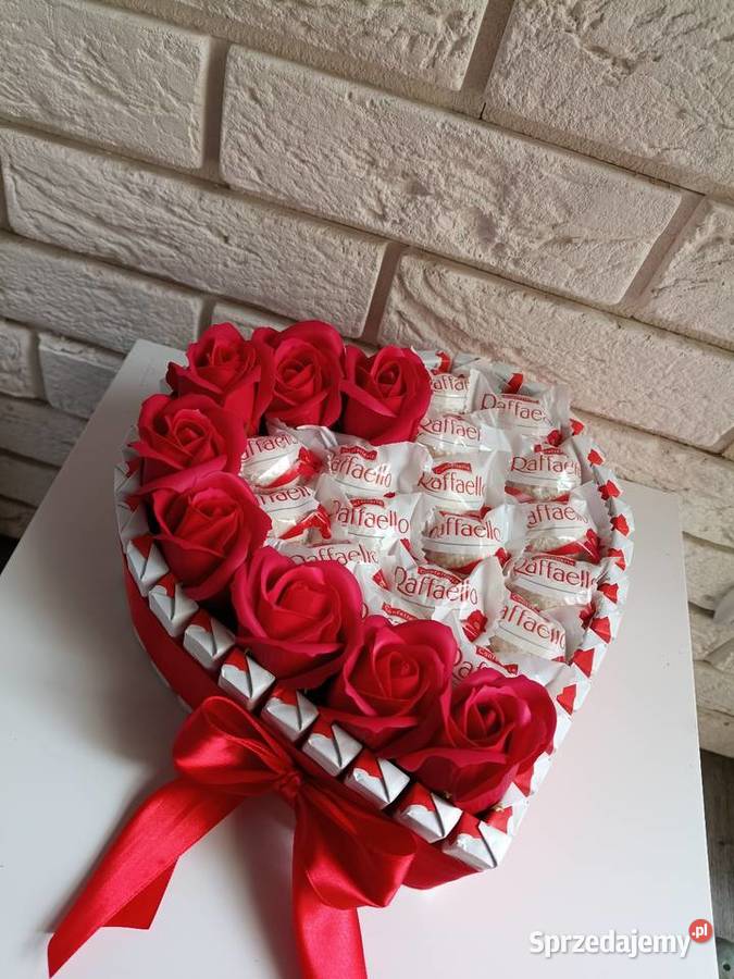 Flower Box Serce Raffaello Prezent Niej Na