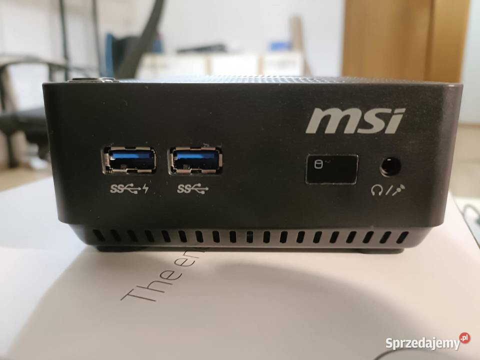 MINI PC MSI Cubi N 3060Nowy likwidacja biura Liczba rdzeni procesora 2 Pozostałe Warszawa