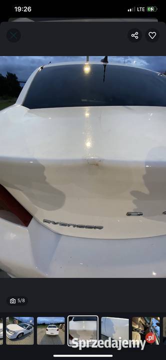 Dodge Avenger 2013 automatyczna dolnośląskie Legnica