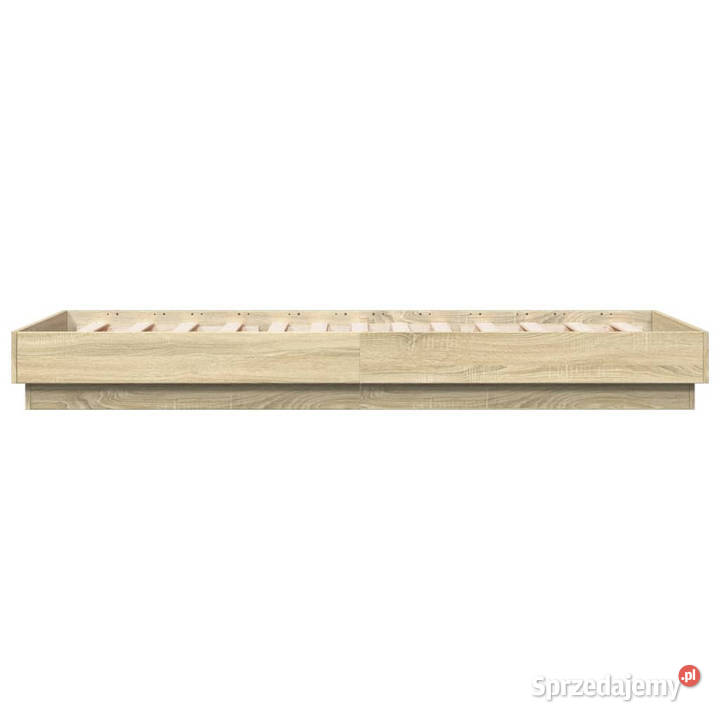 Rama łóżka z oświetleniem LED dąb sonoma 90x200 Warszawa sprzedam