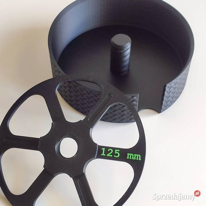 Pudełko pojemnik na tarcze do cięcia 125 mm etui Tuchola