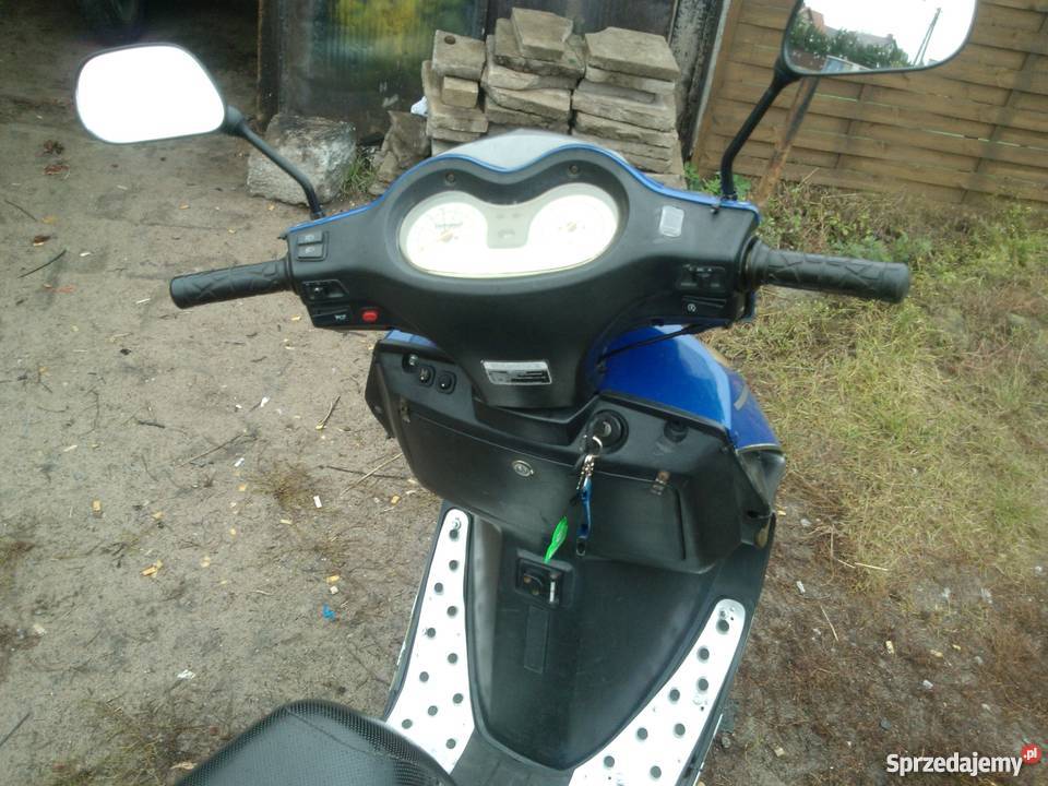 Skuter Moto Ventus Modo 2 długie opłaty 80ccm kufry Brodnica