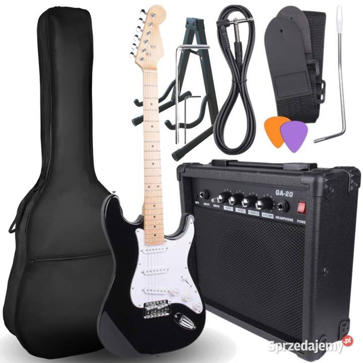 Gitara Elektryczna z Piecykiem Gitarowym Poznań sprzedam