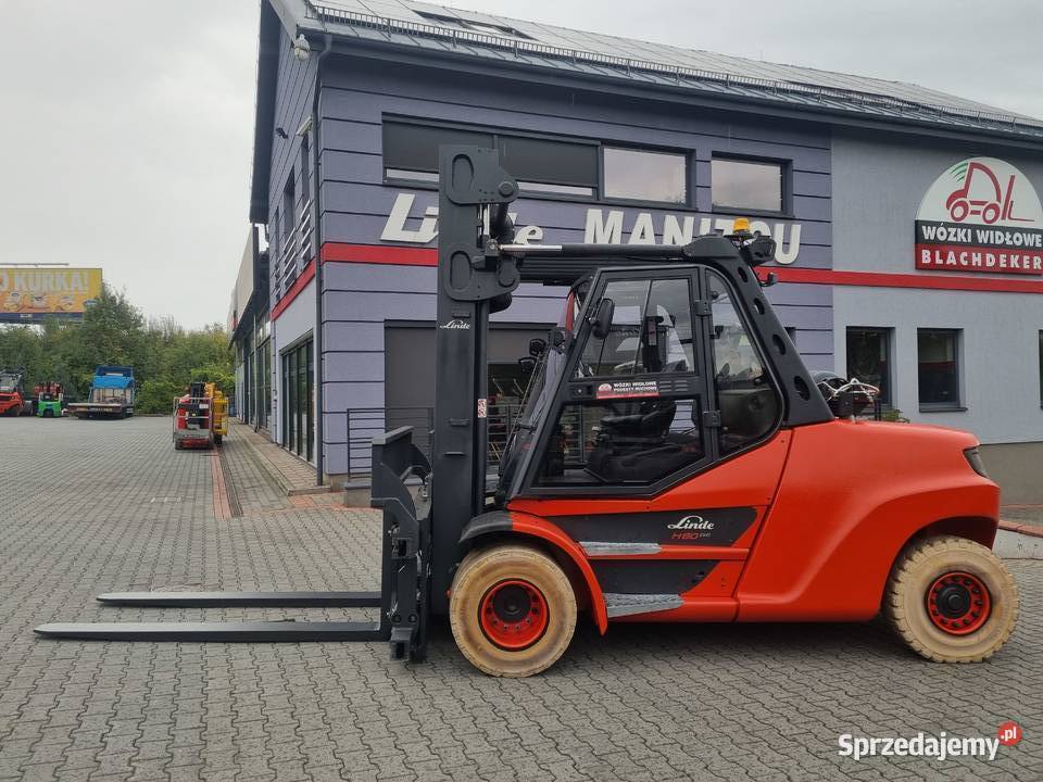 Wózek widłowy Linde H80T031100 Mogilany