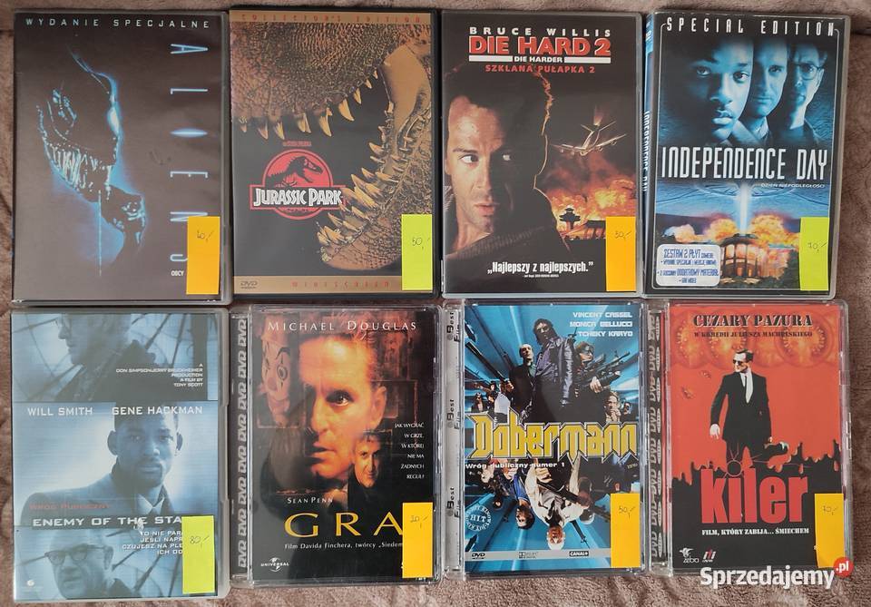 Filmy na DVD 41 sztuk Warszawa