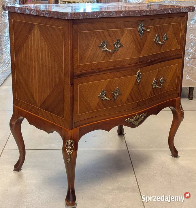 Piękna komoda intarsjowanasklep Dąbrowa Górnicza