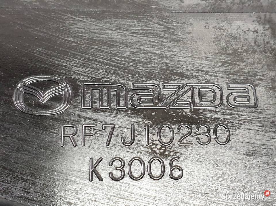 Mazda 6 I 20 CITD GÓRNA OSŁONA SILNIKA RF7J10230 Części samochodowe Rudka