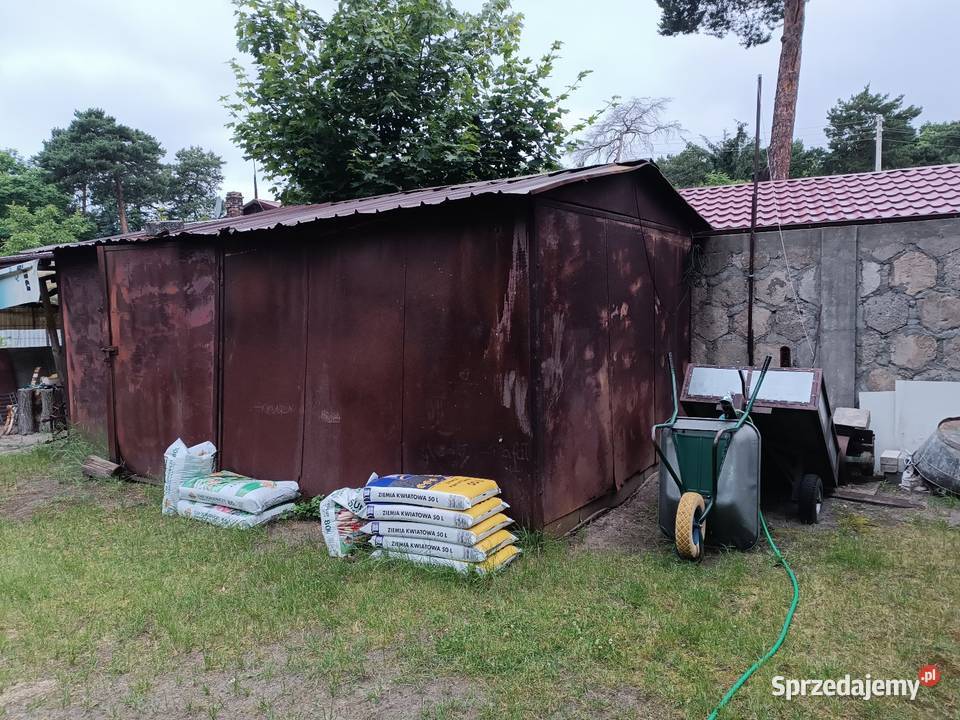 Garaż blaszany do remontu Warszawa