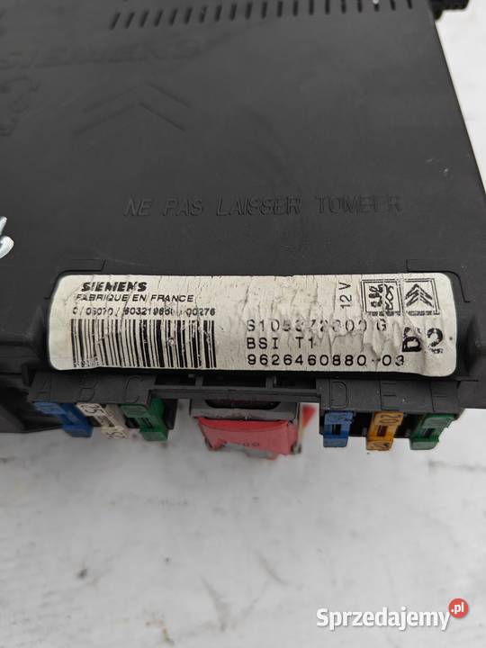 Sprzedam moduł BSI peugeot 206 Łagów